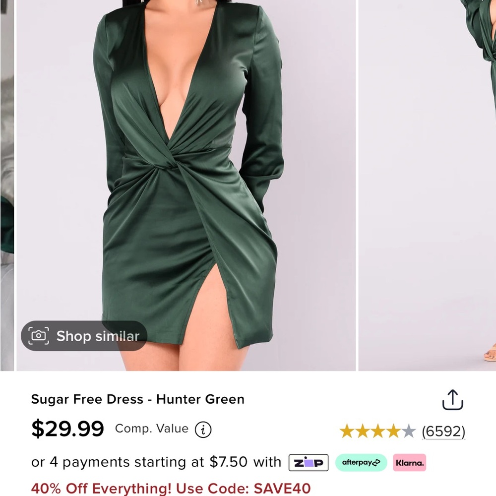 Pink Fashion Nova Dress